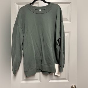 Lululemon perfectly oversized crew sweatshirt